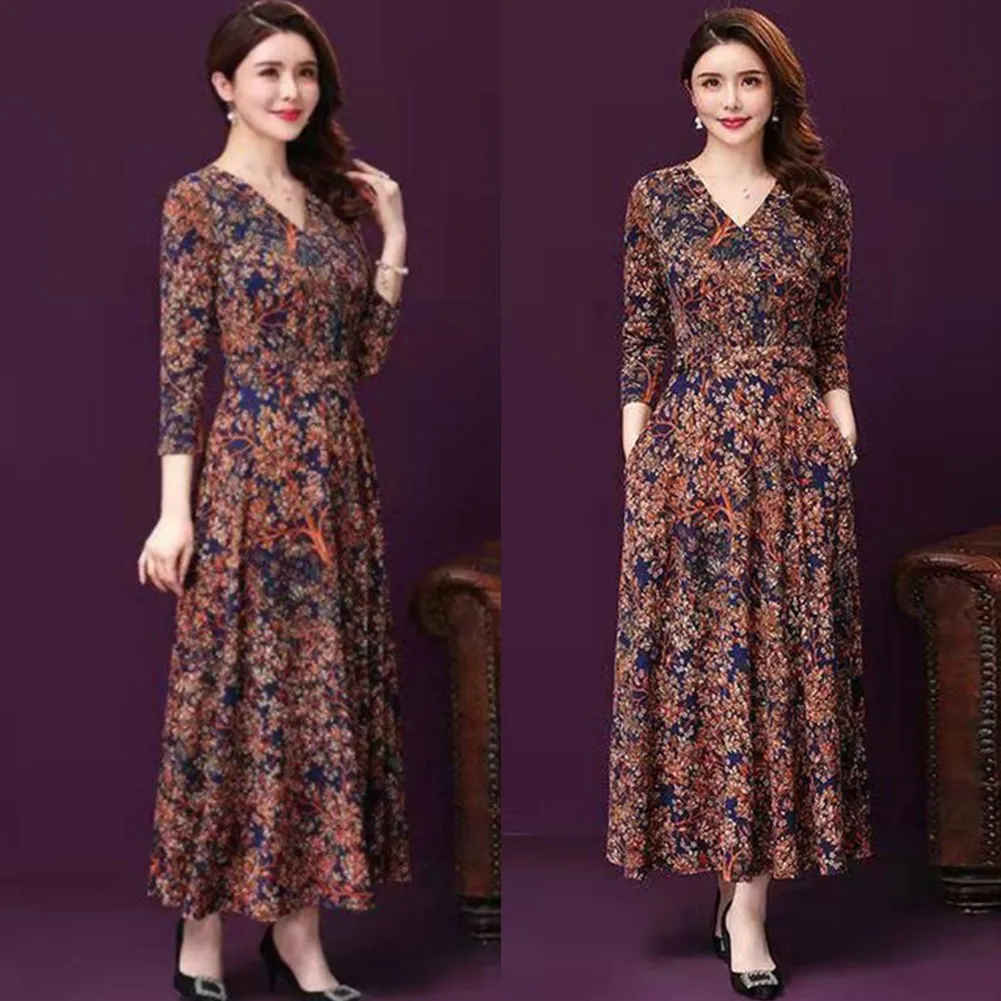 Summer Dress 2023 Full Sleeve V-neck Floral Print Wrap Dress Women Flower Long Dresses Sexy Beach Dress Holiday Vestidos Clothes
Summer Dress 2023 Full Sleeve V-neck Floral Print Wrap Dress Women Flower Long Dresses Sexy Beach Dress Holiday Vestidos Clothes