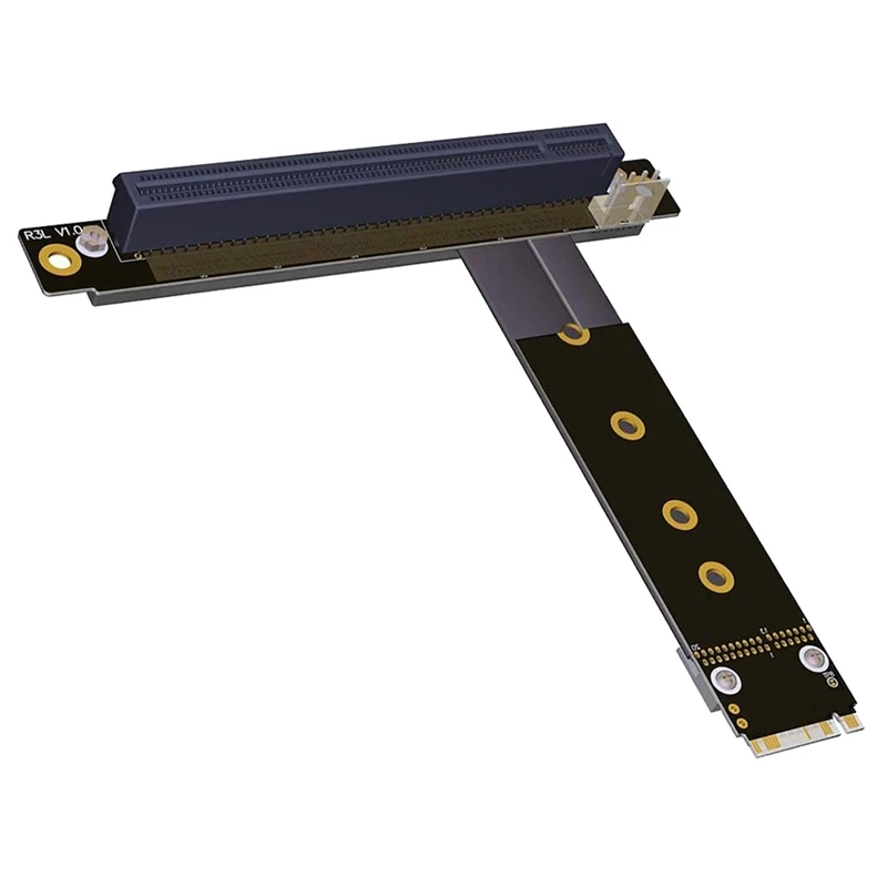 

Кабель-удлинитель M.2 NGFF Nvme Key M Для PCIE X16, переходник для видеокарты, 16X PCI-E PCI-Express для M2 2230 2242 2260