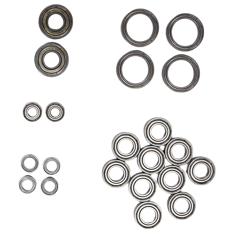 Комплект шариковых подшипников для Arrma 1/8 Kraton Typhon Senton Outcast Talion Note 1/7 Mojave 6S BLX, обновленные модели радиоуправляемых автомобилей, 22 шт.
Комплект шариковых подшипников для Arrma 1/8 Kraton Typhon Senton Outcast Talion Note 1/7 Mojave 6S BLX, обновленные модели радиоуправляемых автомобилей, 22 шт.