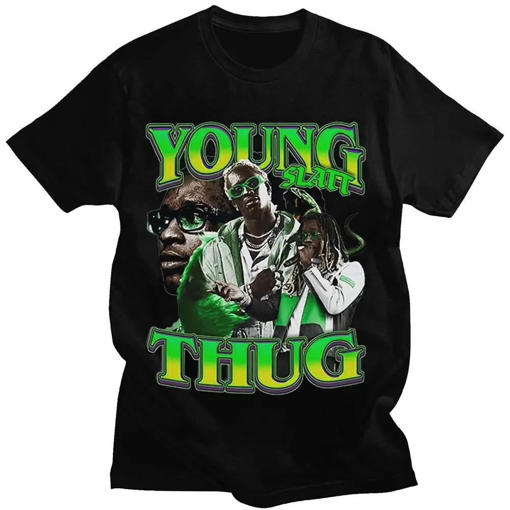 Hip Hop Rapper Young Thug Graphic T-Shirt Summer Men Women Oversized T Shirt Harajuku Fashion T Shirts Streetwear Tops Unisex
Hip Hop Rapper Young Thug Graphic T-Shirt Summer Men Women Oversized T Shirt Harajuku Fashion T Shirts Streetwear Tops Unisex