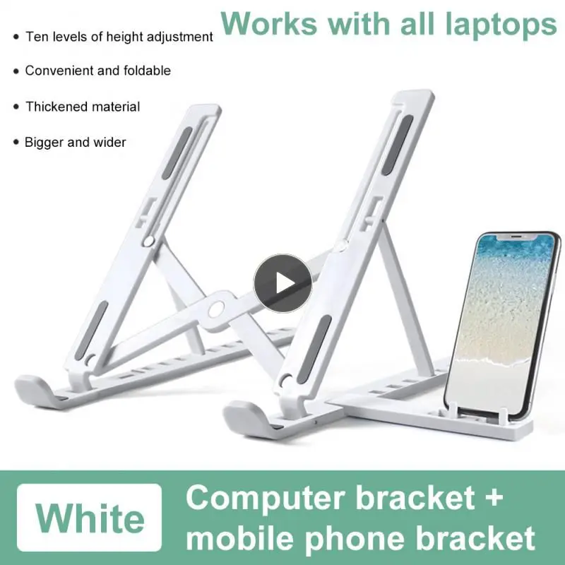 Holder For Notebook Laptop Stand Foldable Foldable Storage Laptop Holder Bracket Mini Adjusable Angle Computer Stand
Holder For Notebook Laptop Stand Foldable Foldable Storage Laptop Holder Bracket Mini Adjusable Angle Computer Stand