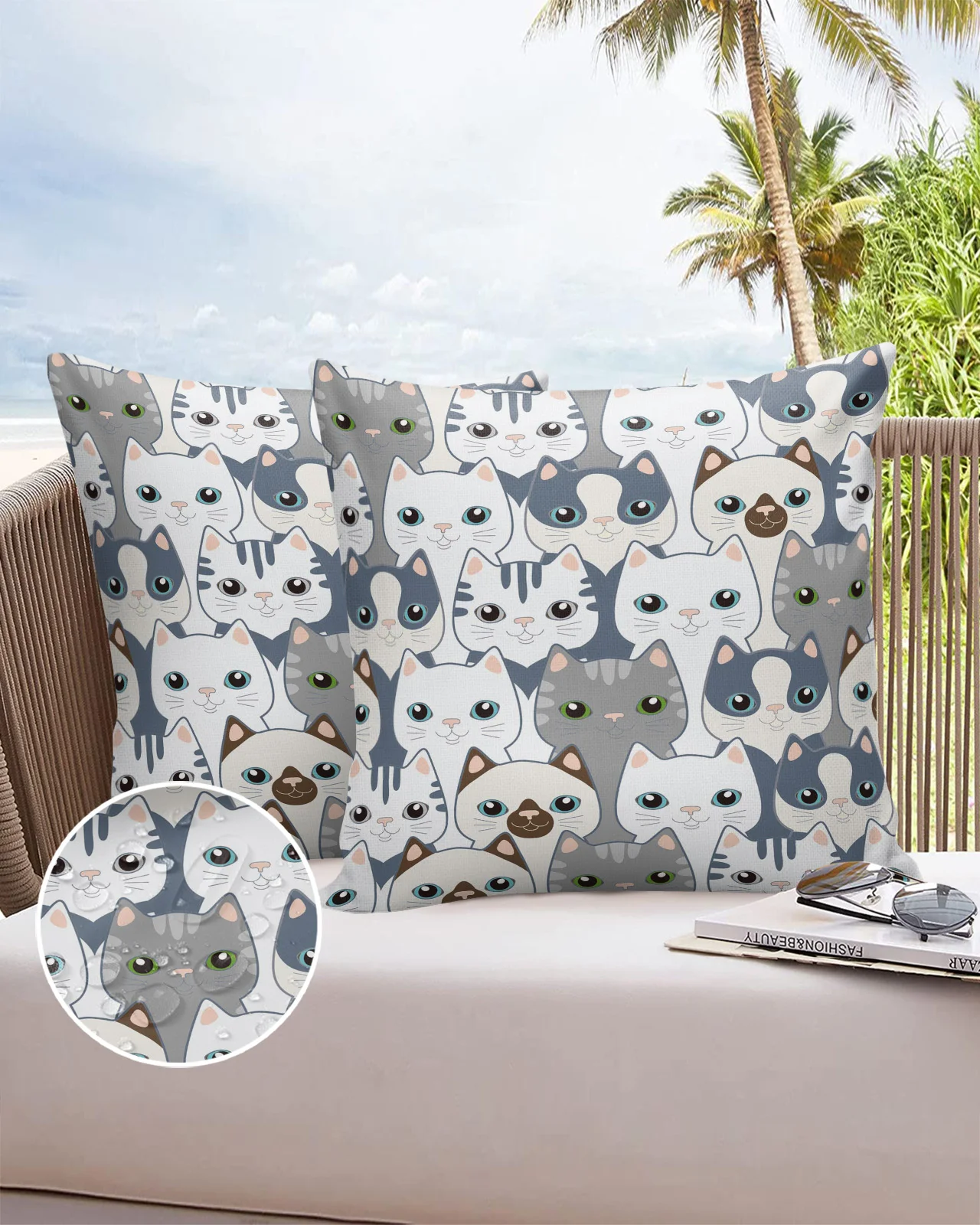Cat Big Eyes Cute 2/4 Pcs Pillow Cushion Cover Waterproof 40 X 40 Pillowcase 60 X 60 Cotton Linen Printed Pillow Cases
Cat Big Eyes Cute 2/4 Pcs Pillow Cushion Cover Waterproof 40 X 40 Pillowcase 60 X 60 Cotton Linen Printed Pillow Cases