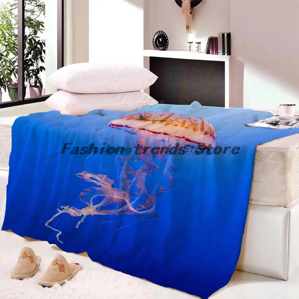 Jellyfish Fleece Blanket Decorate Underwater World Gifts Blanket Fleece Blankets Soft Warm Throw Blanket Warm Bed Sofa
Jellyfish Fleece Blanket Decorate Underwater World Gifts Blanket Fleece Blankets Soft Warm Throw Blanket Warm Bed Sofa