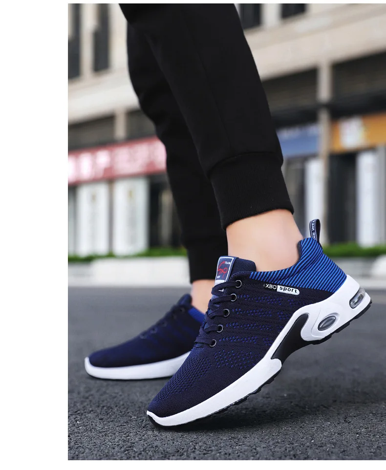 2022 New Male Sneakers Fly Woven Mesh Breathable Running Shoes Lightweight Non-slip Casual Sports Shoes Air Cushion Shoe For Men
2022 New Male Sneakers Fly Woven Mesh Breathable Running Shoes Lightweight Non-slip Casual Sports Shoes Air Cushion Shoe For Men
