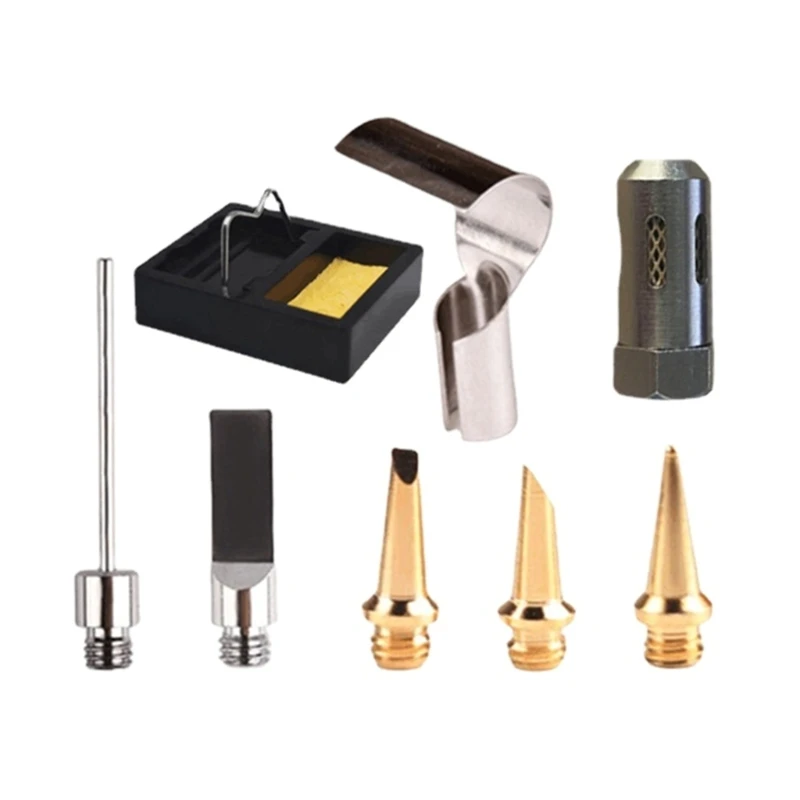 8pcs Soldering Iron Kit Gas Soldering Consumables Kit Welding Soldering Irons
8pcs Soldering Iron Kit Gas Soldering Consumables Kit Welding Soldering Irons