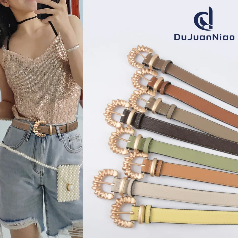 Luxury first layer cowhide genuine leather women's belt with jeans slacks, slacks belt women's belt 
Luxury first layer cowhide genuine leather women's belt with jeans slacks, slacks belt women's belt