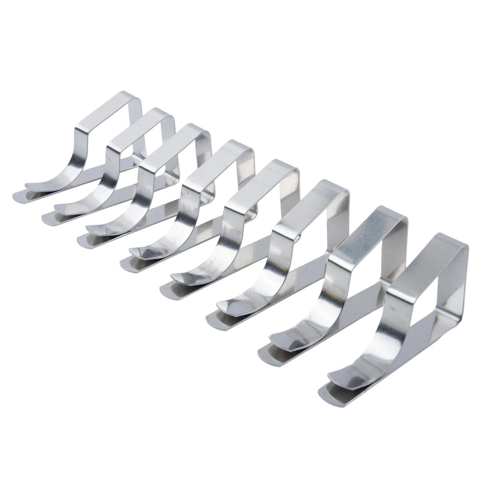 Table Cloth Clips Tablecloth Holders 8 Pieces Adjustable Easy Operate. For Tableware Household Party Picnic Stainless Steel
Table Cloth Clips Tablecloth Holders 8 Pieces Adjustable Easy Operate. For Tableware Household Party Picnic Stainless Steel