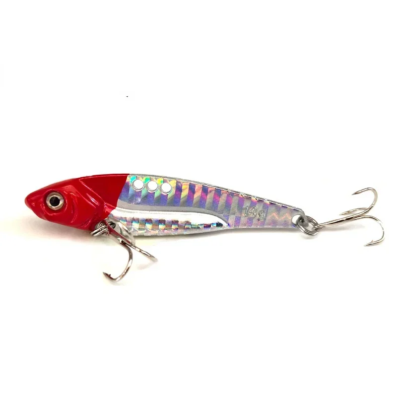 1 шт.VlB FishingLure7-18gBlade металлическая тонущая блесна вибрационная приманка для