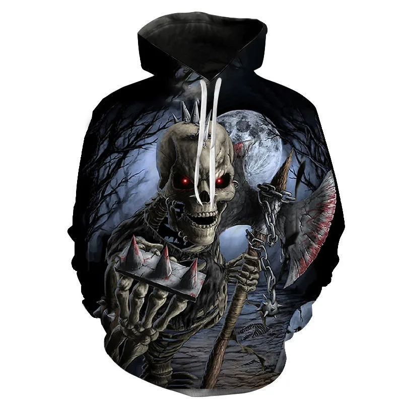 New Hoodies for Men and Women 3D-printed Street Costumes Halloween Sweatshirts Scary Jumpers for Men
New Hoodies for Men and Women 3D-printed Street Costumes Halloween Sweatshirts Scary Jumpers for Men