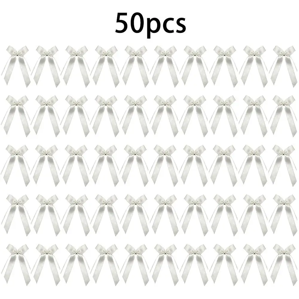 50pcs White Ribbon Bows Pull Loops Bowknots For Wedding Party Cars Chairs Decoration Car Door Handle Decoration
50pcs White Ribbon Bows Pull Loops Bowknots For Wedding Party Cars Chairs Decoration Car Door Handle Decoration