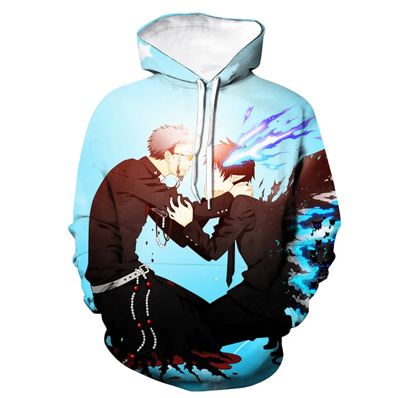 2022 New Blue Exorcism 3D Printing Hoodie Sportswear Men's and Women's Casual Fashion Sports All-match Harajuku Style Hooded Swe
2022 New Blue Exorcism 3D Printing Hoodie Sportswear Men's and Women's Casual Fashion Sports All-match Harajuku Style Hooded Swe
