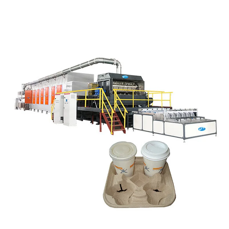 Exported To Africa --Semi Automatic Recycled Paper Pulp Molding Machine Making Egg Tray/fruit Tray /coffee Cup Tray 
Exported To Africa --Semi Automatic Recycled Paper Pulp Molding Machine Making Egg Tray/fruit Tray /coffee Cup Tray