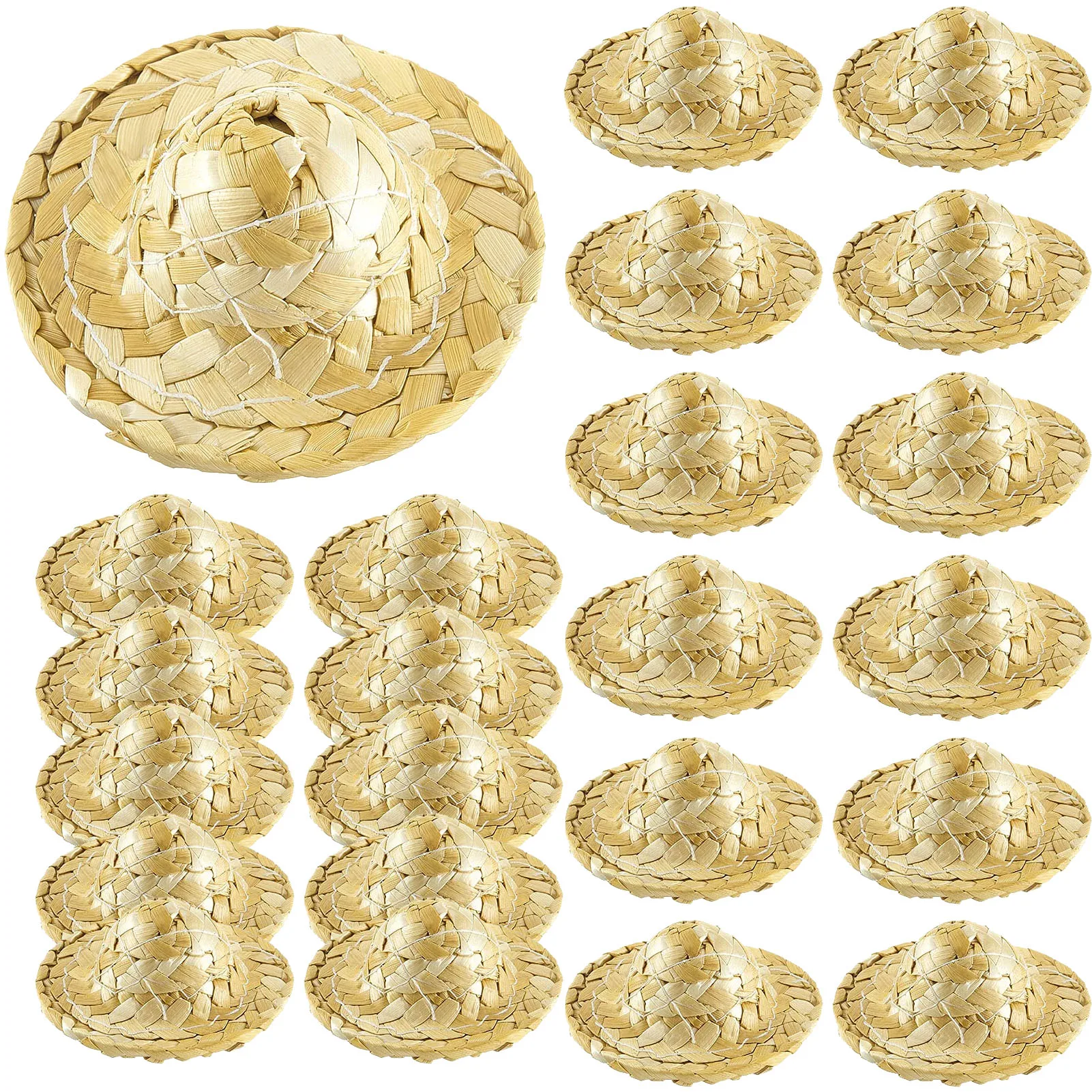 24 шт., соломенная шляпа для детских игрушек
24 шт., соломенная шляпа для детских игрушек