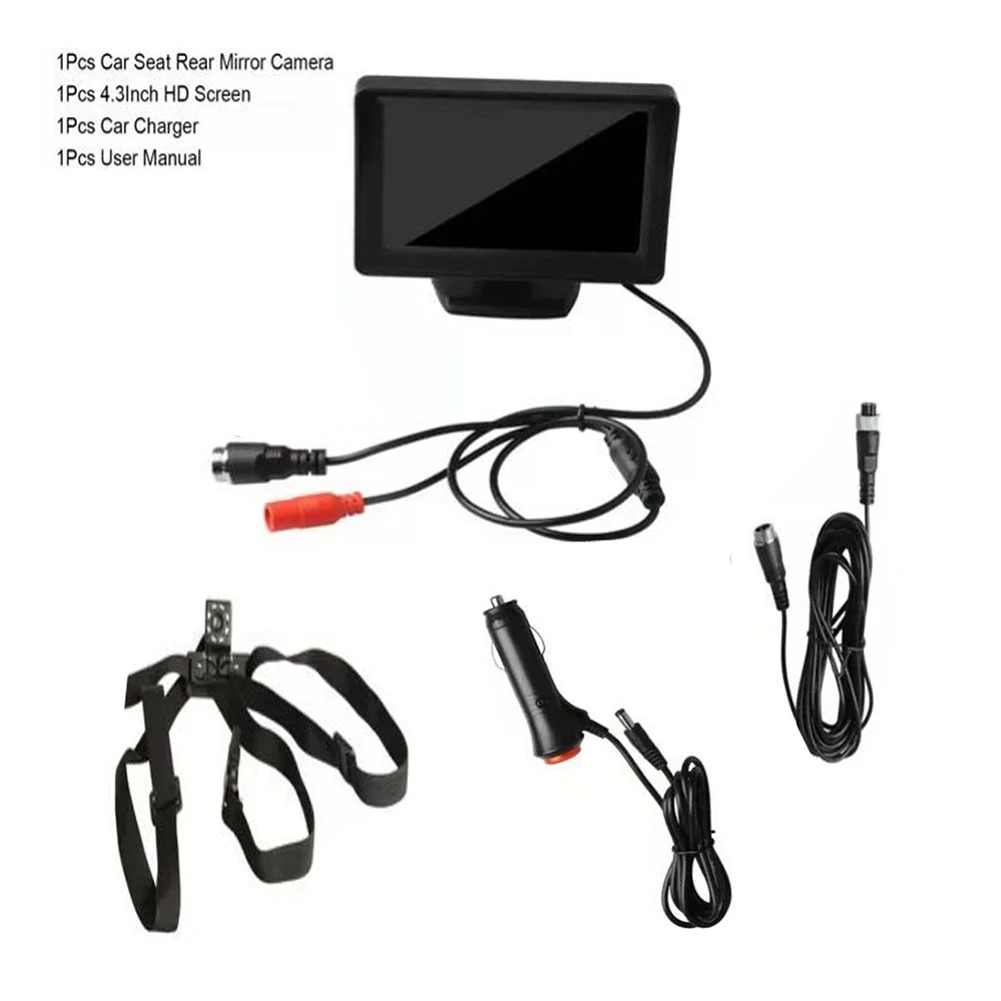 Car Accessories 4.3 Inch Monitor 1 Set 150° 4.3 Inch Monitor Max120mA Waterproof IP68 Interior Replacement Parts
Car Accessories 4.3 Inch Monitor 1 Set 150° 4.3 Inch Monitor Max120mA Waterproof IP68 Interior Replacement Parts