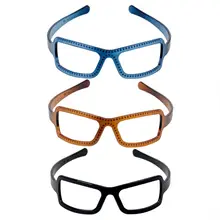 Plastic Glasses Headband Retro Sunglasses Shape Hairstyle Thick Washing Face Hairband