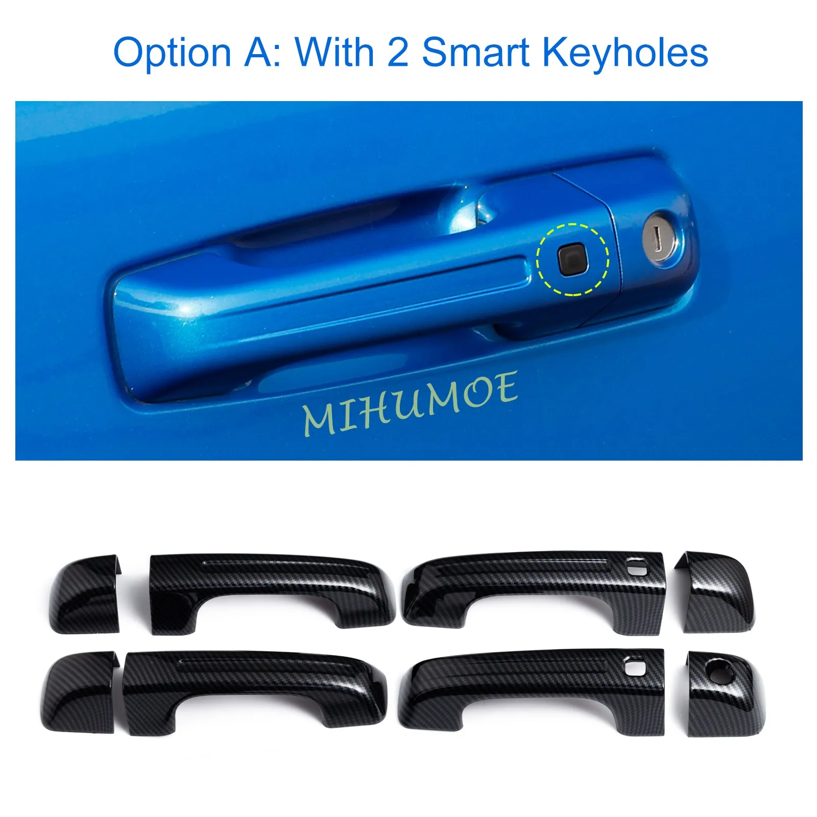 Для Dodge Ram 1500 2019-2025 гг., чехлы на внешние дверные ручки автомобиля без ключа, аксессуары для декора 2023 2022 2021 2020, углеродное волокно
Для Dodge Ram 1500 2019-2025 гг., чехлы на внешние дверные ручки автомобиля без ключа, аксессуары для декора 2023 2022 2021 2020, углеродное волокно