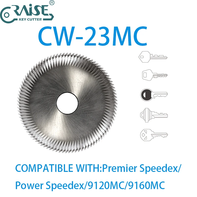 Locksmith Tools Key Cutting Blade Cutter CW-23MC Compatible with Premier Speedex/ Power Speedex/9120MC/9160MC Key Machine
Locksmith Tools Key Cutting Blade Cutter CW-23MC Compatible with Premier Speedex/ Power Speedex/9120MC/9160MC Key Machine