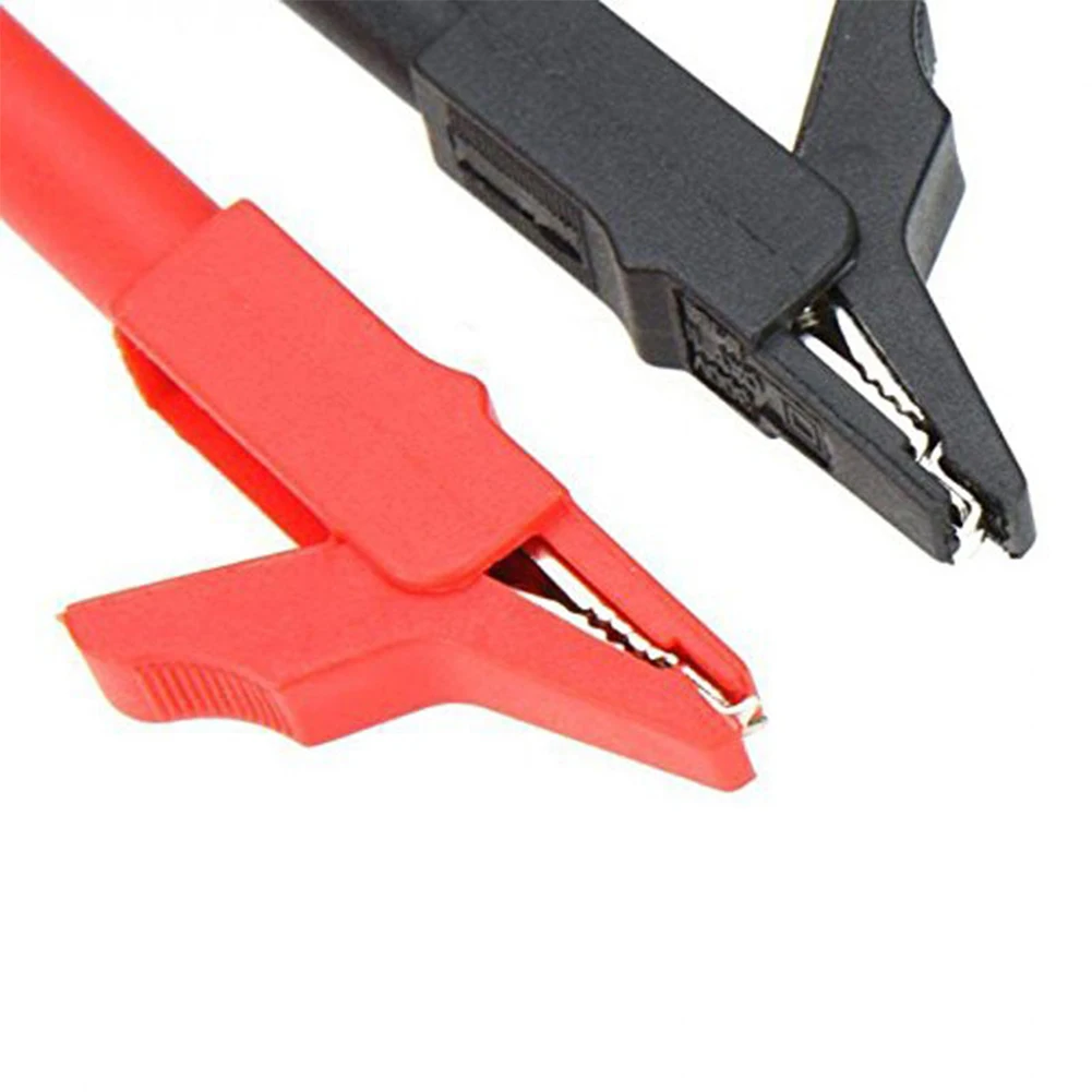 2pcs Nickel Plated Brass Insulator Alligator Clips Red/black Clips For Voltage Tester Professional Multimeter Tester Parts
2pcs Nickel Plated Brass Insulator Alligator Clips Red/black Clips For Voltage Tester Professional Multimeter Tester Parts