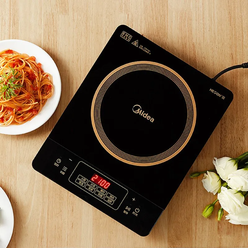 Midea Induction Cooker Household Touch Button 8-speed Firepower 4D Waterproof High-power High-firepower Electric Stove 2200W
Midea Induction Cooker Household Touch Button 8-speed Firepower 4D Waterproof High-power High-firepower Electric Stove 2200W