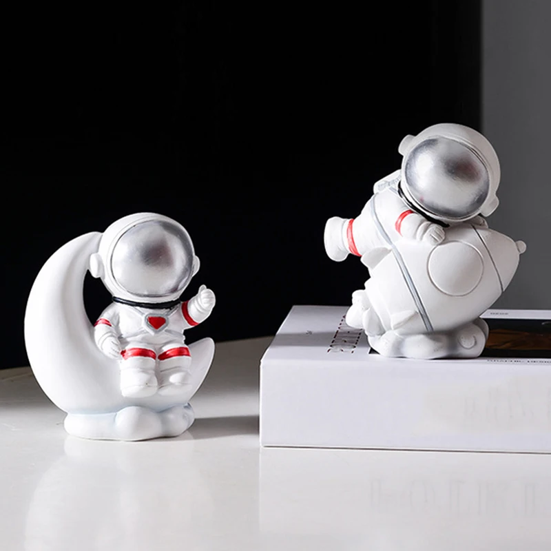 Статуи астронавта из смолы, настольные украшения в скандинавском стиле, миниатюрная модель для коридора, декор для комнаты
Статуи астронавта из смолы, настольные украшения в скандинавском стиле, миниатюрная модель для коридора, декор для комнаты