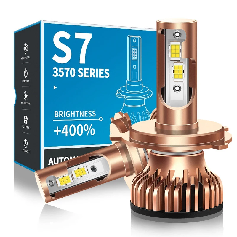 S7 6000K H4 LED Car Headlight Bulb H1 H3 H7 Fog Light H11 9005 9006 9012 Auto Headlamp 12V Super Bright Spotlight Accessories
S7 6000K H4 LED Car Headlight Bulb H1 H3 H7 Fog Light H11 9005 9006 9012 Auto Headlamp 12V Super Bright Spotlight Accessories