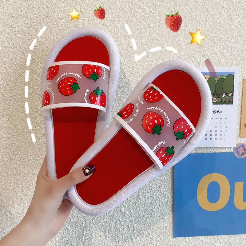 Шлепанцы для мужчин и женщин, Нескользящие сандалии на толстой подошве, Корейская версия, летняя Уличная обувь для дома 
Шлепанцы для мужчин и женщин, Нескользящие сандалии на толстой подошве, Корейская версия, летняя Уличная обувь для дома