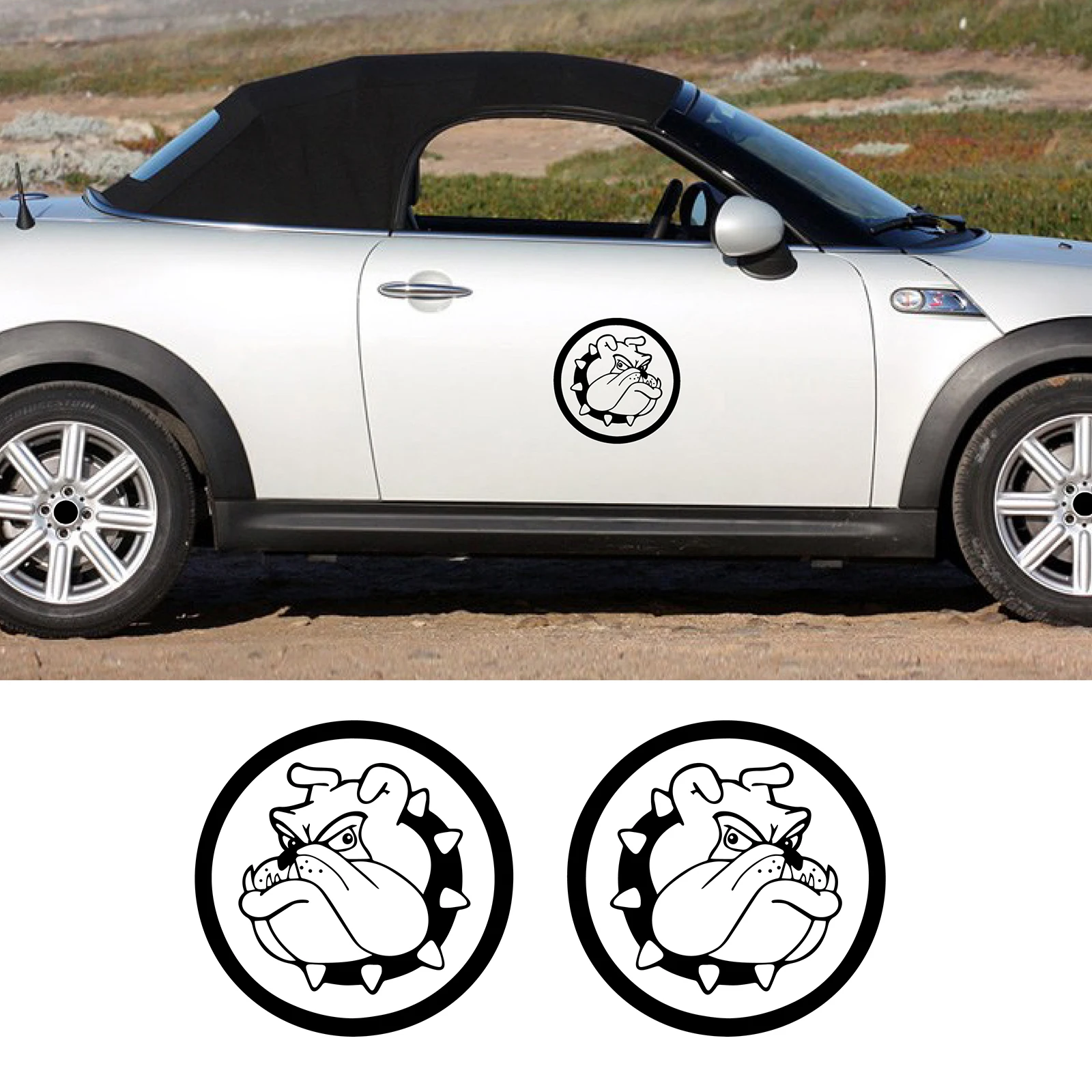 2PCS 40x40cm Cute Art Decal Dog Animal Pet Design Die Cut Vinyl Sticker Accessories For all Car Whole Body 
2PCS 40x40cm Cute Art Decal Dog Animal Pet Design Die Cut Vinyl Sticker Accessories For all Car Whole Body