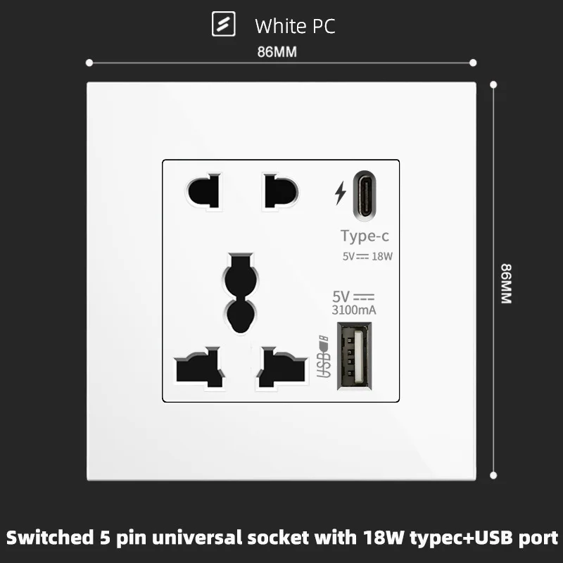 Умная розетка с выключателем 18Вт
Умная розетка с выключателем 18Вт