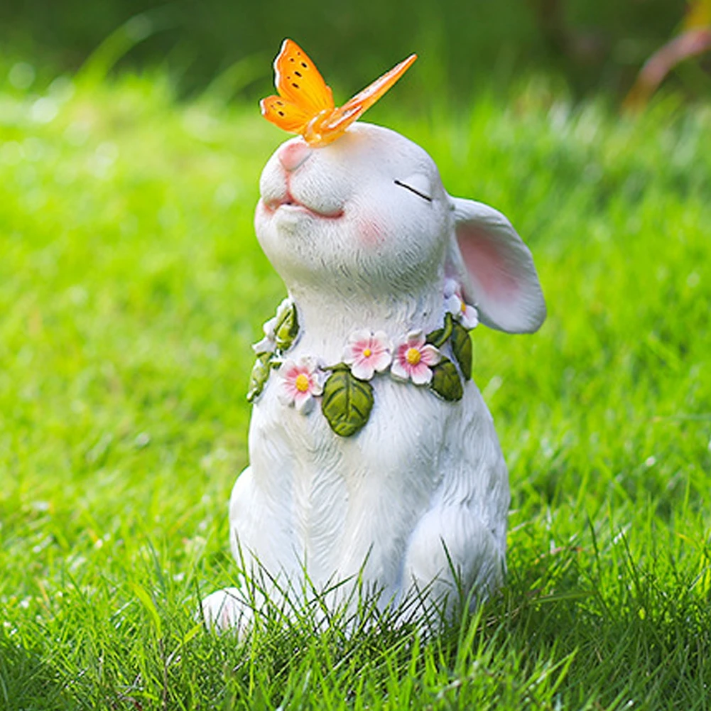 Life Like Cute Solar Light Craft Sculpture Yard Lawn Resin Ornament Bunny Figurine Garden Decor Rabbit Statue Gift Display Art
Life Like Cute Solar Light Craft Sculpture Yard Lawn Resin Ornament Bunny Figurine Garden Decor Rabbit Statue Gift Display Art