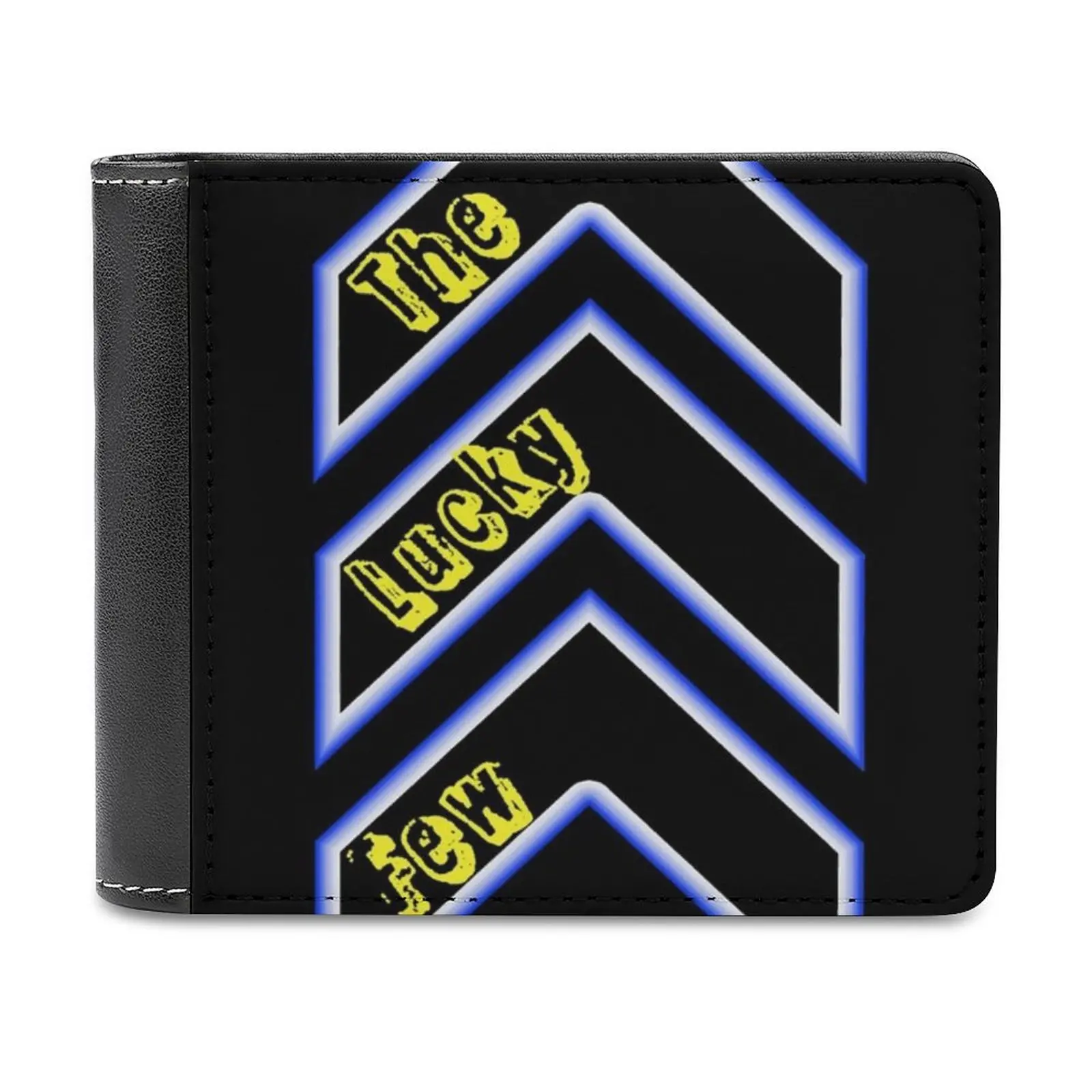 Кожаные мужские кошельки Lucky Few-Down с рисунком, Лидер продаж, новый мужской кошелек, трендовый кошелек для карт, кошелек The Lucky Few