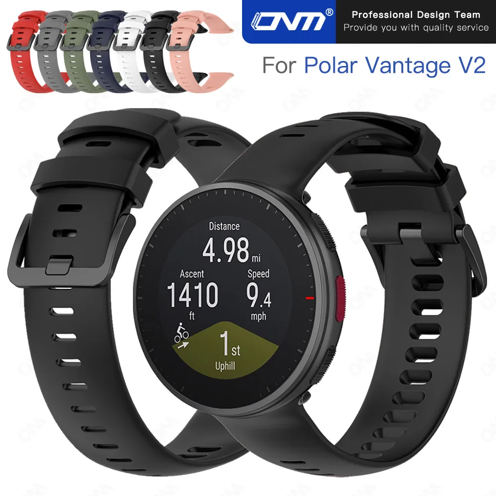 Watch Strap for Polar Vantage V2 Flexible Silicone Bracelet Replacement Watchband High Quality Wristband Correa Accessories
Watch Strap for Polar Vantage V2 Flexible Silicone Bracelet Replacement Watchband High Quality Wristband Correa Accessories