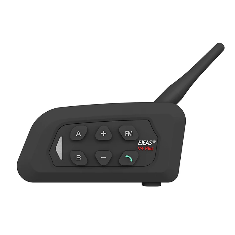 EJEAS V4 Plus Motorcycle Helmet Bluetooth Headset Intercom 1500M 4 Riders Full Duplex Interphone Intercomunicador
EJEAS V4 Plus Motorcycle Helmet Bluetooth Headset Intercom 1500M 4 Riders Full Duplex Interphone Intercomunicador