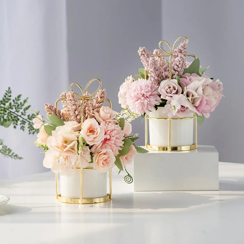 INS Style Vase Flower Pot Set Coffee Desktop Artificial Flower Pot Home Furnishing Decoration Crafts Livingroom Table Ornaments
INS Style Vase Flower Pot Set Coffee Desktop Artificial Flower Pot Home Furnishing Decoration Crafts Livingroom Table Ornaments