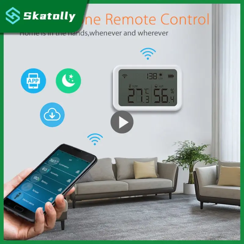 Real-time Detection Smart Thermometer Tuya Temperature And Humidity Sensor Smart Zigbee Battery Display Hygrometer Smart Home
Real-time Detection Smart Thermometer Tuya Temperature And Humidity Sensor Smart Zigbee Battery Display Hygrometer Smart Home