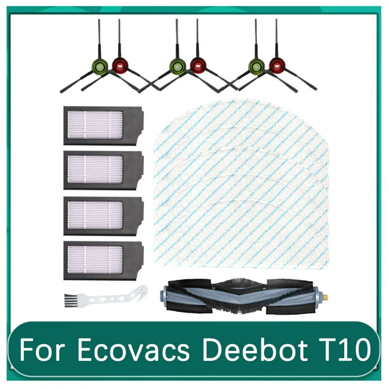 Комплект запасных частей для пылесоса Ecovacs Deebot T10, комплект запасных частей 17 шт., фильтр, основная боковая щетка, тряпочка для швабры, домашн...
Комплект запасных частей для пылесоса Ecovacs Deebot T10, комплект запасных частей 17 шт., фильтр, основная боковая щетка, тряпочка для швабры, домашн...