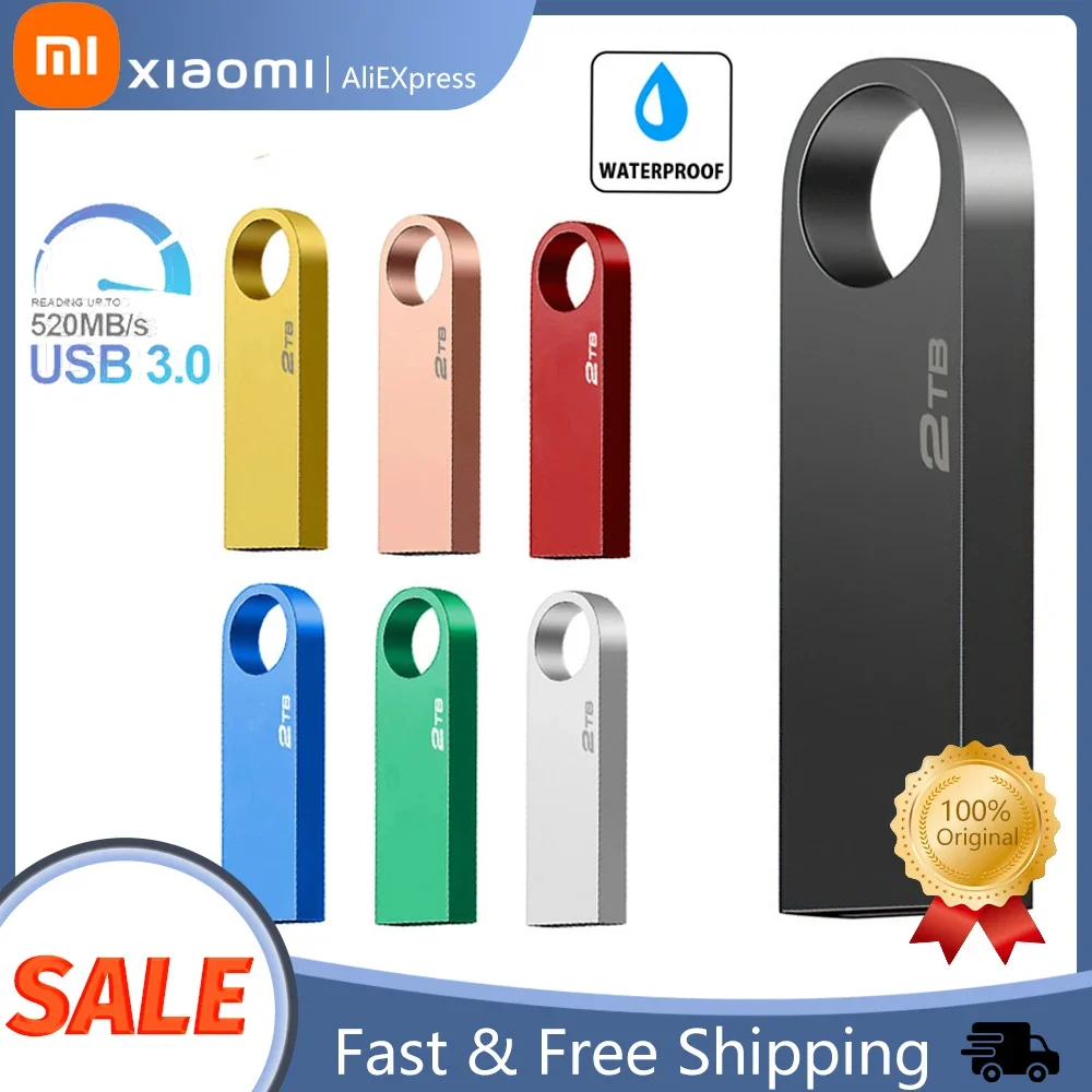 2023 Xiaomi Original Flash Drive U Disk OTG Metal 1TB 2TB Pen Drive Encrypted High-Speed Memory Stick Usb 3.0 For Laptop PC 
2023 Xiaomi Original Flash Drive U Disk OTG Metal 1TB 2TB Pen Drive Encrypted High-Speed Memory Stick Usb 3.0 For Laptop PC