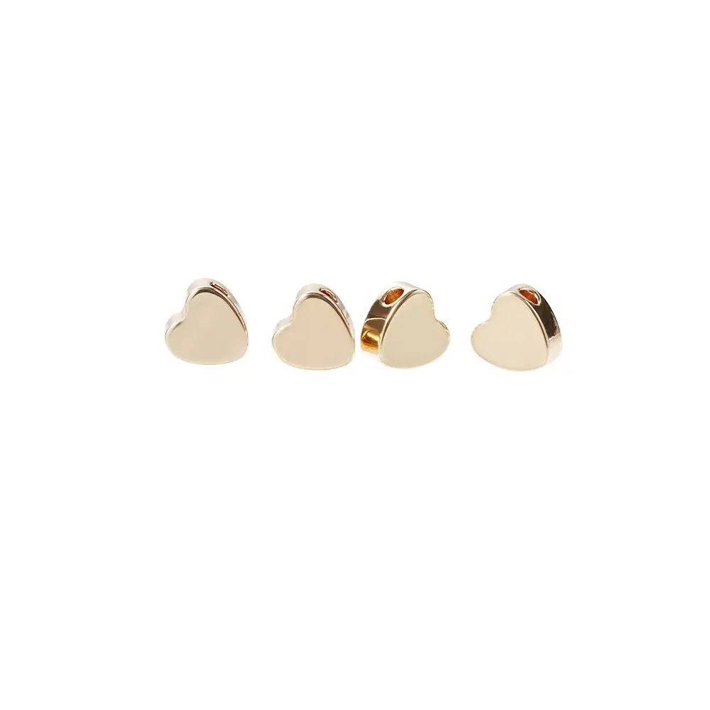 Gold Color Earring Heart Shape Spacer Beads Copper 20PCS DIY Making Pendants Charms Jewelry Making
Gold Color Earring Heart Shape Spacer Beads Copper 20PCS DIY Making Pendants Charms Jewelry Making