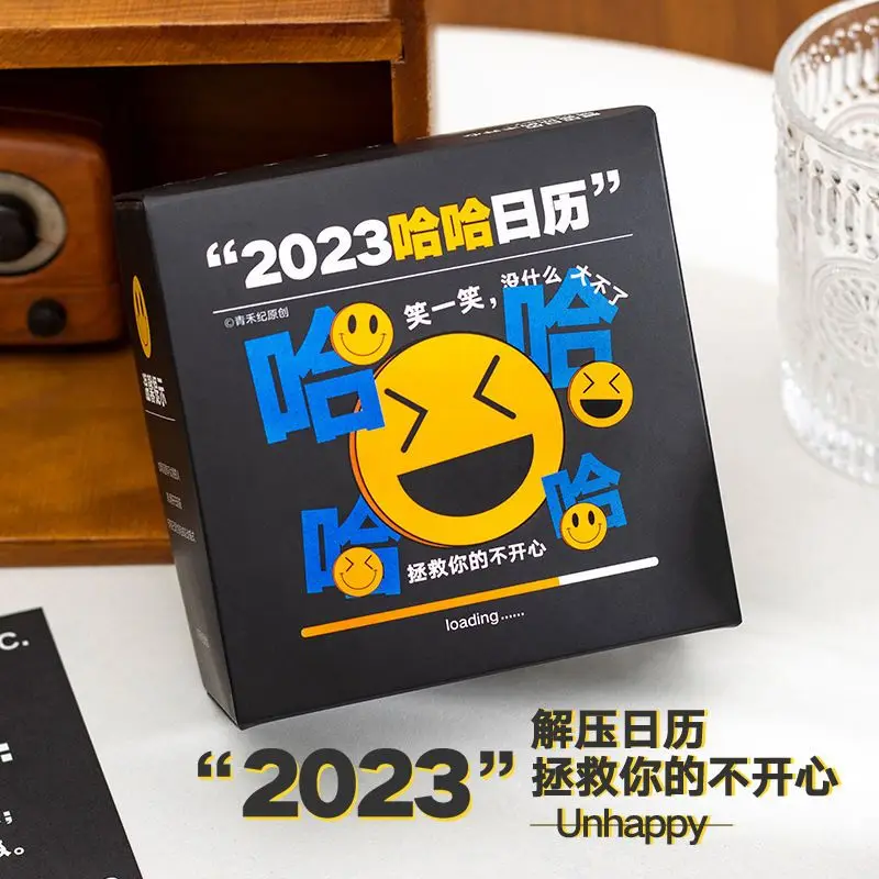 Qinghe Jihaha Calendar Earth Play Bad Calendar Decompress Desk Calendar 2023 Latest Diy Memo Cold Joke calendar 2023
Qinghe Jihaha Calendar Earth Play Bad Calendar Decompress Desk Calendar 2023 Latest Diy Memo Cold Joke calendar 2023