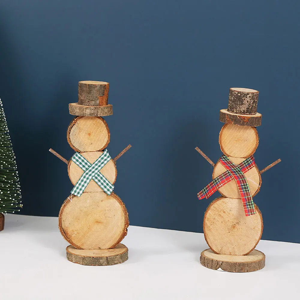 Natural Log Snowman Shape Christmas Ornaments Children's Gifts Christmas Decorations Home Living Room Desktop Ornaments Crafts
Natural Log Snowman Shape Christmas Ornaments Children's Gifts Christmas Decorations Home Living Room Desktop Ornaments Crafts