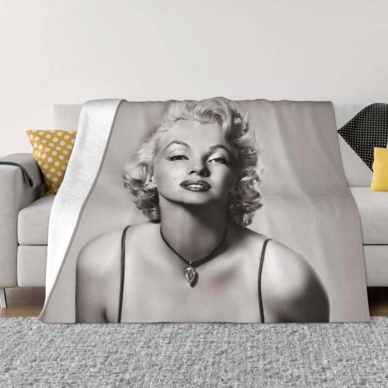 Marilyn Monroe Sexy Star Blankets Flannel Spring/Autumn Portable Ultra-Soft Throw Blanket for Sofa Outdoor Bedding Throws
Marilyn Monroe Sexy Star Blankets Flannel Spring/Autumn Portable Ultra-Soft Throw Blanket for Sofa Outdoor Bedding Throws