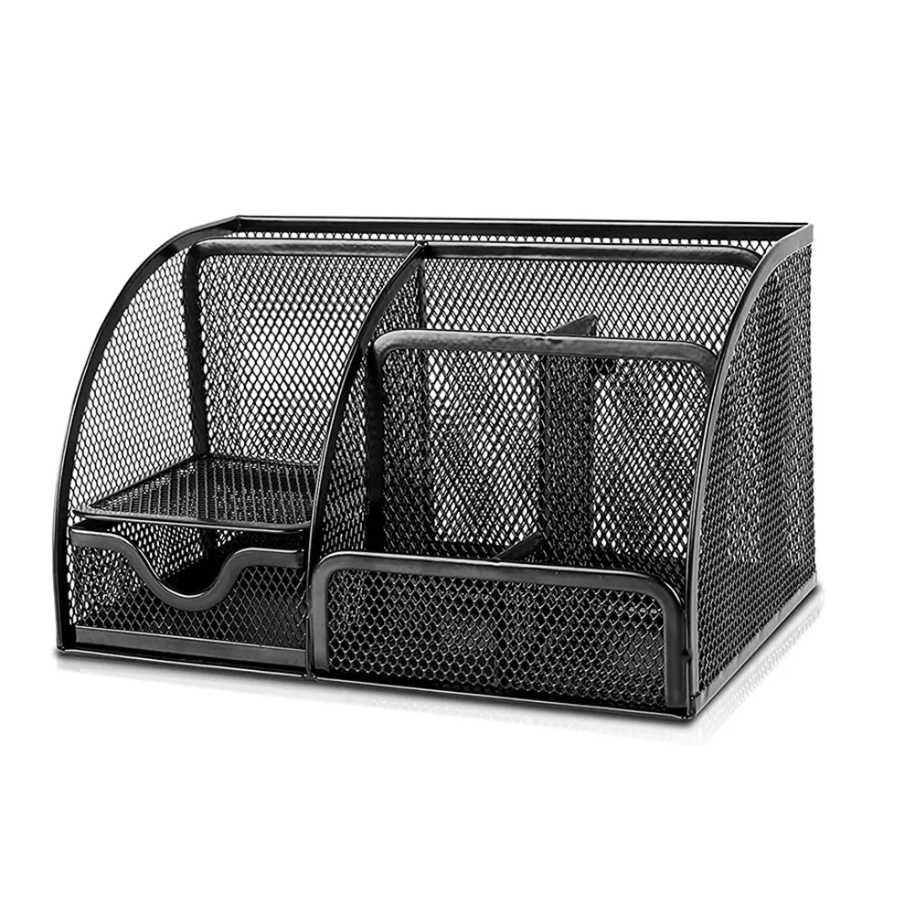 Desk Organizer Desk Accessories Multifunctional Mesh Desk Organizers for Home Office Supplies Accessories (Black)
Desk Organizer Desk Accessories Multifunctional Mesh Desk Organizers for Home Office Supplies Accessories (Black)