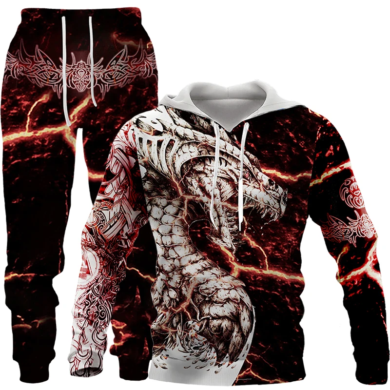Dragon Tattoo 3D Print Men's Zip Hoodie + Pants 2 Piece Unisex Streetwear Sweatshirt Set Fashion Casual Jacket Activewear
Dragon Tattoo 3D Print Men's Zip Hoodie + Pants 2 Piece Unisex Streetwear Sweatshirt Set Fashion Casual Jacket Activewear