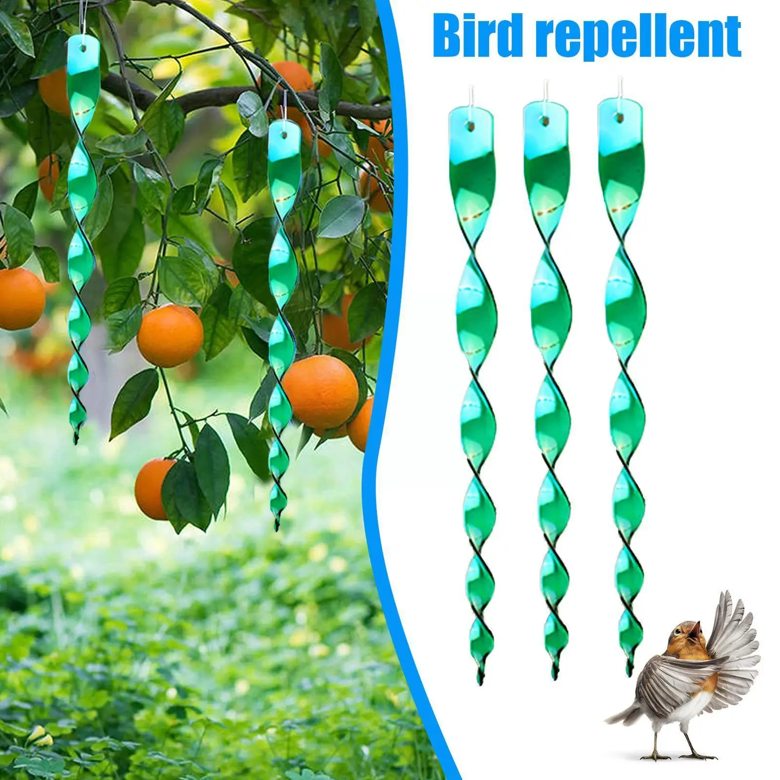 Reflective Bird Deterrent Rods 7 Color 30cm Hanging Garden Wind Repellents Anti-bird Bird Rod Reflective G6v3
Reflective Bird Deterrent Rods 7 Color 30cm Hanging Garden Wind Repellents Anti-bird Bird Rod Reflective G6v3