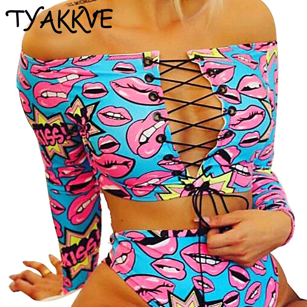 TYAKKVE 2023 Sexy Brazilian Bikini Set High Waist Swimsuit African Print Swimwear High Cut Thong Women Tankini Long Sleeve
TYAKKVE 2023 Sexy Brazilian Bikini Set High Waist Swimsuit African Print Swimwear High Cut Thong Women Tankini Long Sleeve