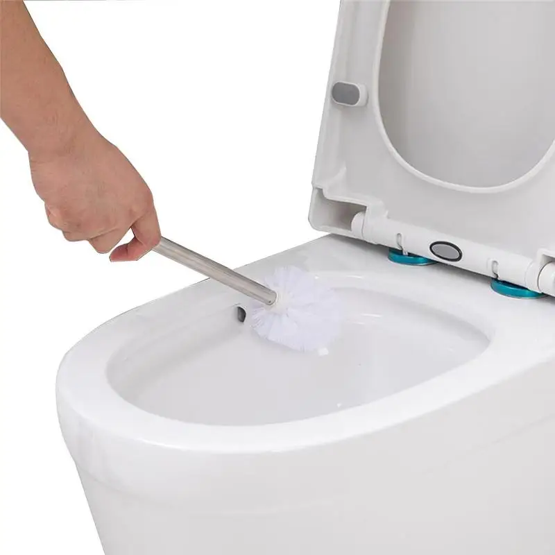 Plastic Toilet Brush With Stainless Steel Handle Soft Bristles Cleaning Tools For Bathroom Household Cleaning Brushes 30E
Plastic Toilet Brush With Stainless Steel Handle Soft Bristles Cleaning Tools For Bathroom Household Cleaning Brushes 30E