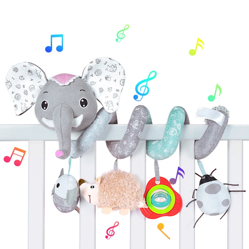 Baby Car Hanging Toys Infant Spiral Activity Hanging Stroller Bed Winding Toy Crib Bassinet Mobile Music BB Squeaker Rattles
Baby Car Hanging Toys Infant Spiral Activity Hanging Stroller Bed Winding Toy Crib Bassinet Mobile Music BB Squeaker Rattles