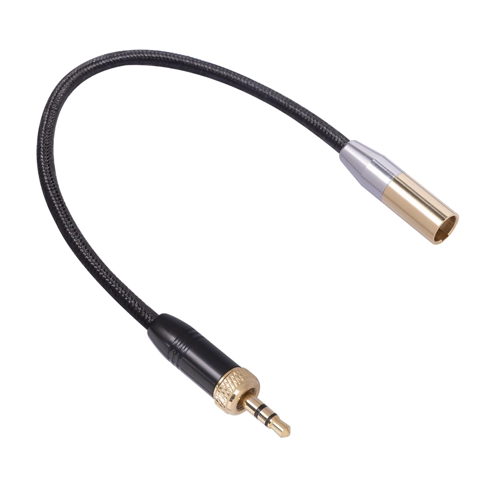 Audio Mic Cable Internal Thread 3.5MM Male To MINI XLR 3PIN Adapter Cable for SLR Camera Audio
Audio Mic Cable Internal Thread 3.5MM Male To MINI XLR 3PIN Adapter Cable for SLR Camera Audio