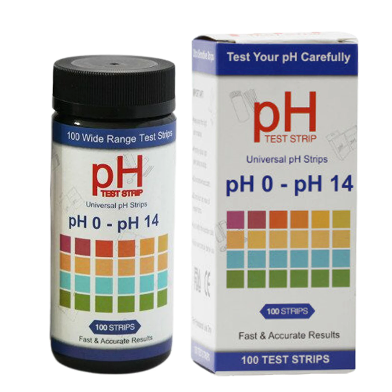 100 Strips/pack PH Test Strips Full PH Meter PH Controller Indicator Litmus Tester Paper Water Soilsting Kit Factory
100 Strips/pack PH Test Strips Full PH Meter PH Controller Indicator Litmus Tester Paper Water Soilsting Kit Factory