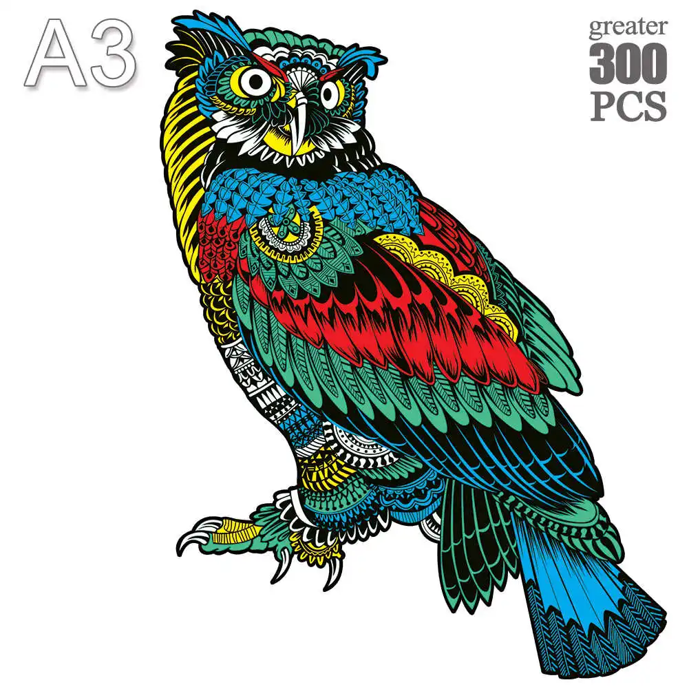 Wooden Animal Jigsaw Puzzle 3D owl cat DIY Wooden Puzzles For Adults Kids Games Christmas Gifts home decor Wooden Puzzles 2022
Wooden Animal Jigsaw Puzzle 3D owl cat DIY Wooden Puzzles For Adults Kids Games Christmas Gifts home decor Wooden Puzzles 2022