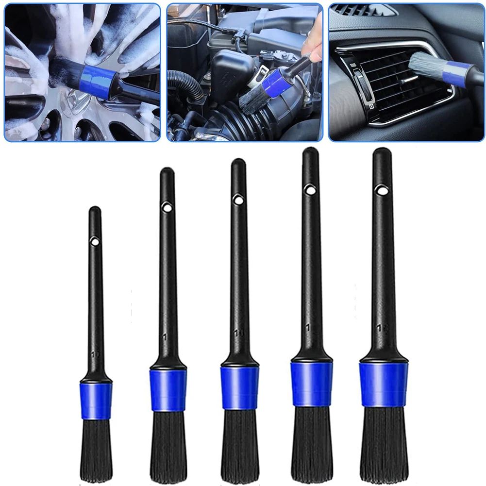 5pcs Car Detail Brushes Set Wet &Dry Soft Cleaning Brushes For Car Wheel Air Outlet Vents Car Care Products Detail Cleaning Tool
5pcs Car Detail Brushes Set Wet &Dry Soft Cleaning Brushes For Car Wheel Air Outlet Vents Car Care Products Detail Cleaning Tool